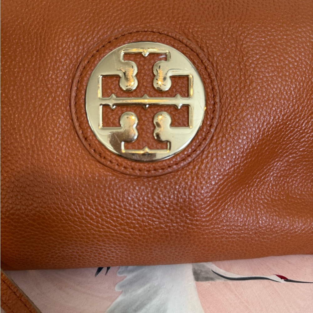 Tory Burch Tan Leather Crossbody Bag - Picture 2 of 9